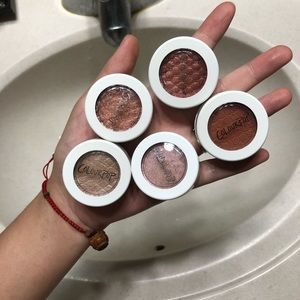 Colourpop Super shock eyeshadow quantity 5